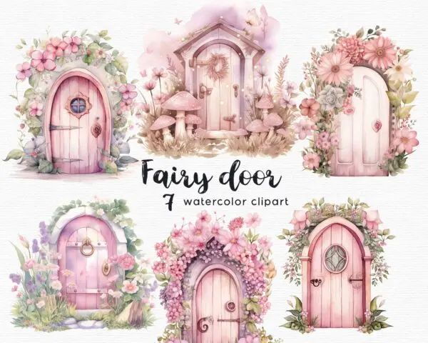 Fairy Door Clipart, Fairy Garden