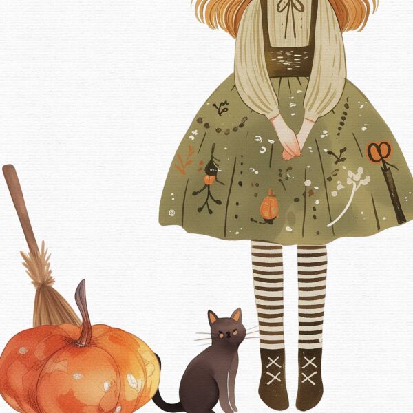 Cute Halloween Clipart, 24 png - Image 4