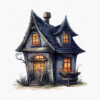 Halloween Witch Clipart, Halloween clipart, 35 png - Image 4