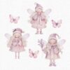 Christmas fairy in the snow Clipart - Image 8