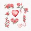 Valentine’s Day Clipart – Cute 69 PNG Graphics for Love & Romance - Image 6