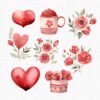Valentine’s Day Clipart – Cute 69 PNG Graphics for Love & Romance - Image 5
