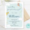 Birthday Kite Invitation - Party Invitation - Digital Template