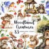 Woodland Creatures Clipart