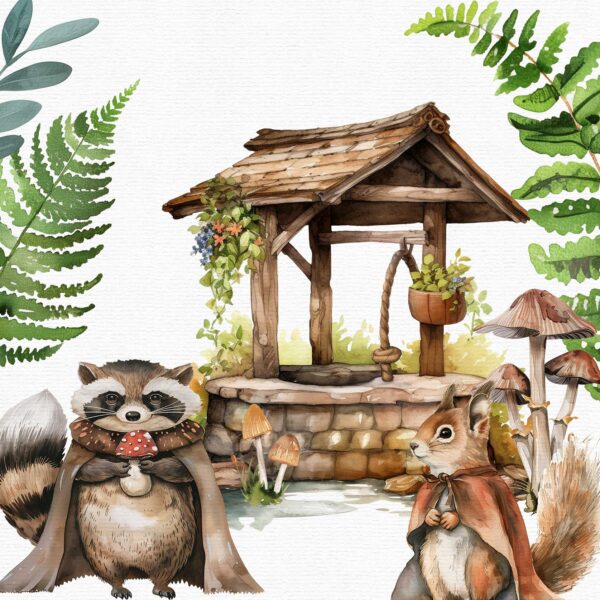 Woodland Creatures Clipart - Image 14