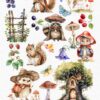 Woodland Creatures Clipart - Image 2