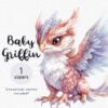 Baby Griffin clipart
