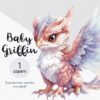 Baby Griffin clipart - Image 2