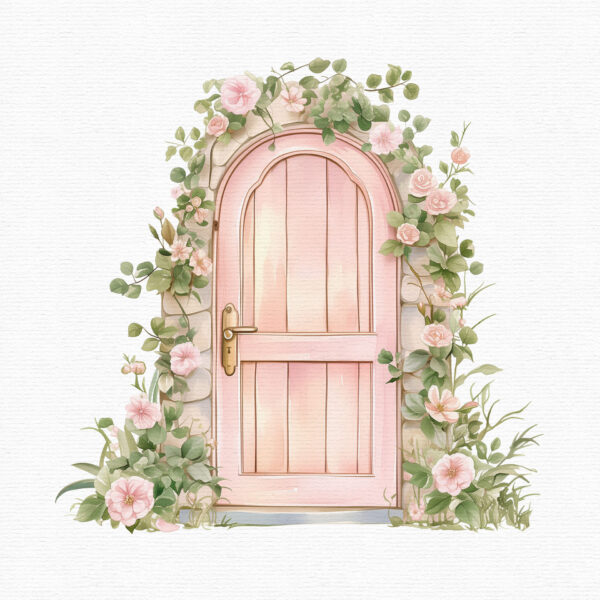 Fairy Door Clipart, Fairy Garden - Image 3