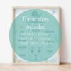 Editable Baby Whale Milestone Board – Hand-Painted Printable - Image 3