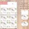 Printable Horse Thank You Card – Hand Painted for Girls’ Party - Image 3