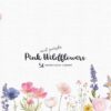 Wildflowers Clipart – PNG Floral Elements Set - Image 2
