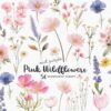 Wildflowers Clipart – PNG Floral Elements Set
